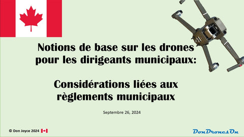 Drone Basics for Municipal Leaders