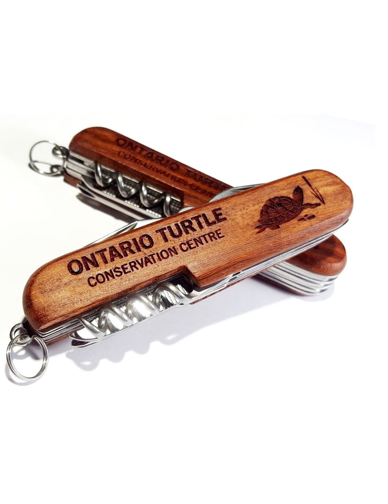 Engraved Wooden 3-Function Pocket Knife with Keychain - A Practical an –  DreamWood Custom